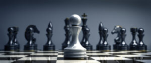 Pic of a chess board to illustrate strategy