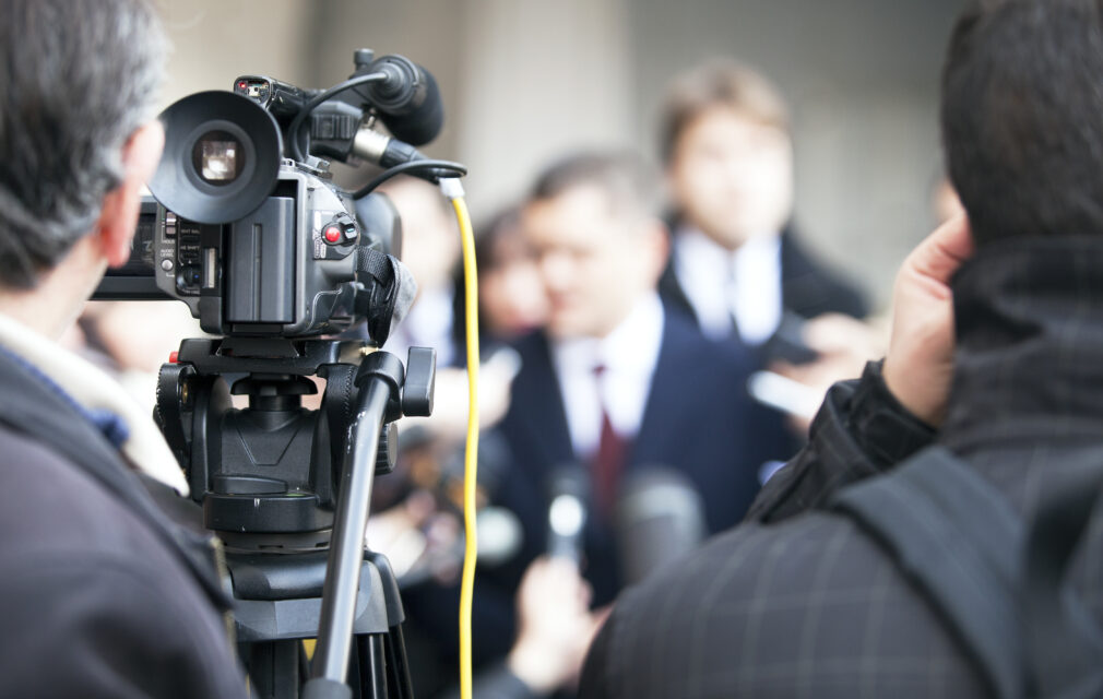 On-camera interview or first sentence blog