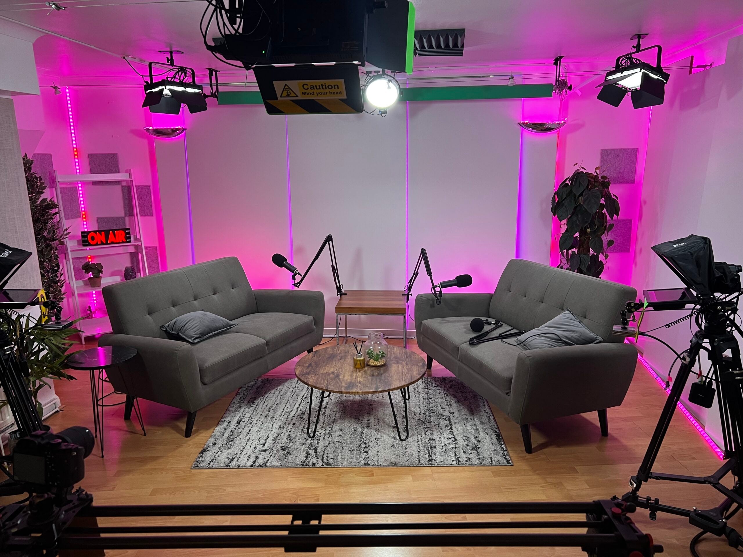 It's different in the studio - Clapperton Media