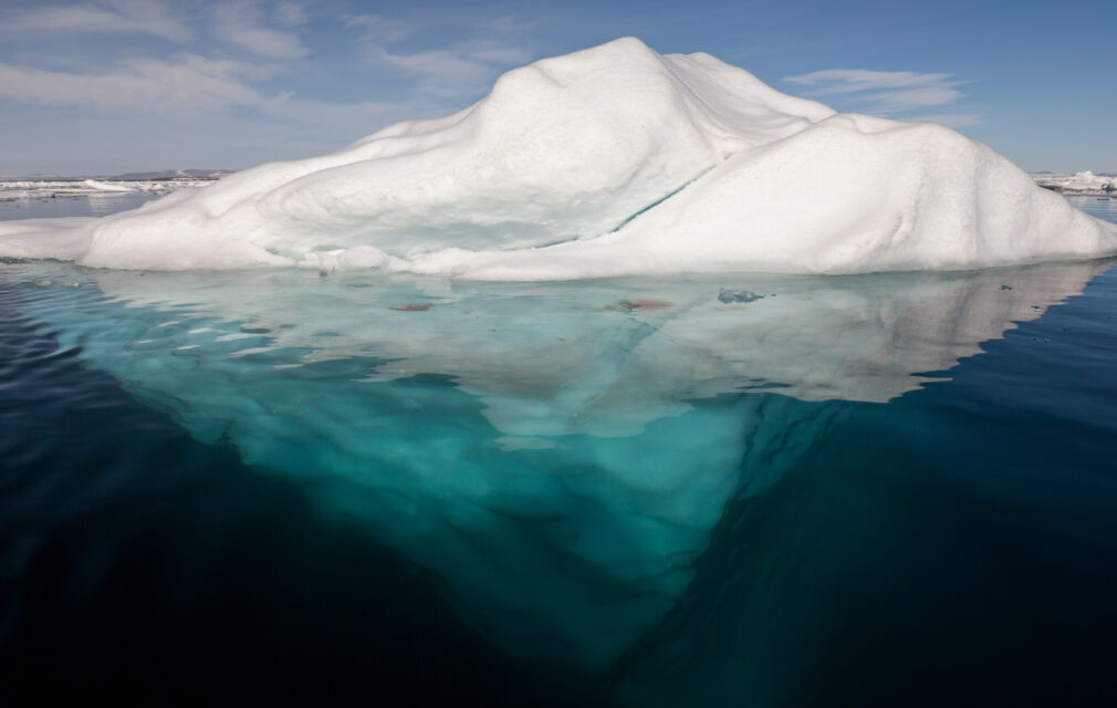 Iceberg to illustrate brevity